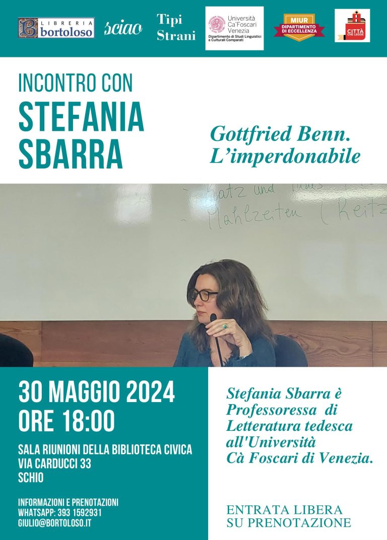 Locandina Stefania Sbarra